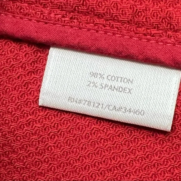 Eileen Fisher Notch Collar Waffle Textured Blazer Jacket Button Up Front Sz PS - Picture 10 of 10